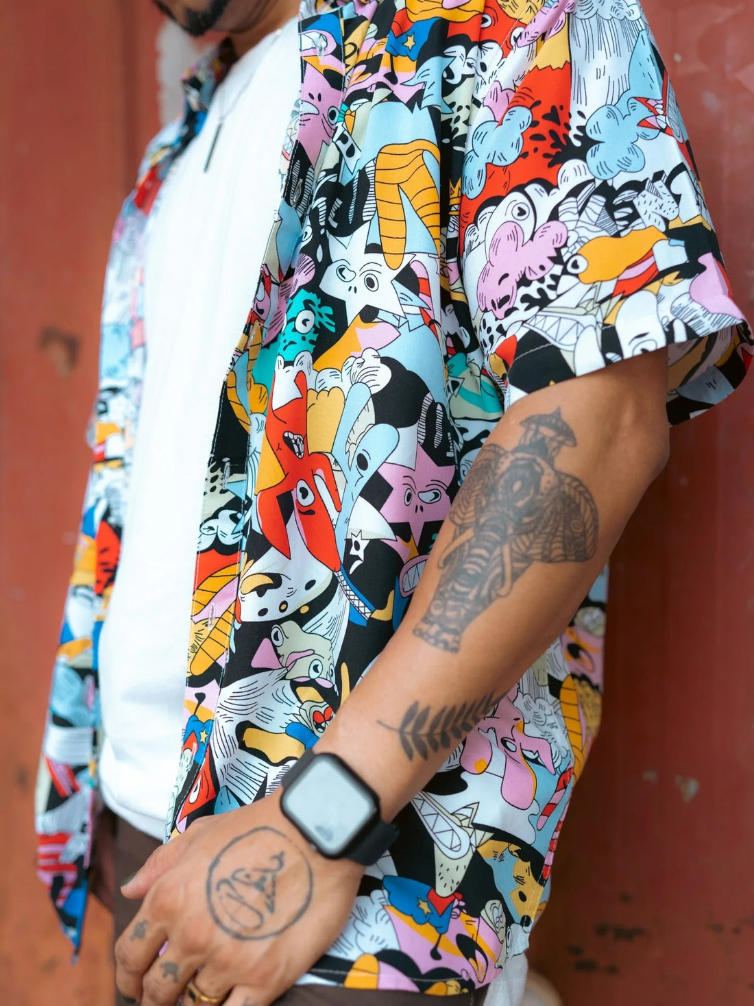 Comic Print Shirt