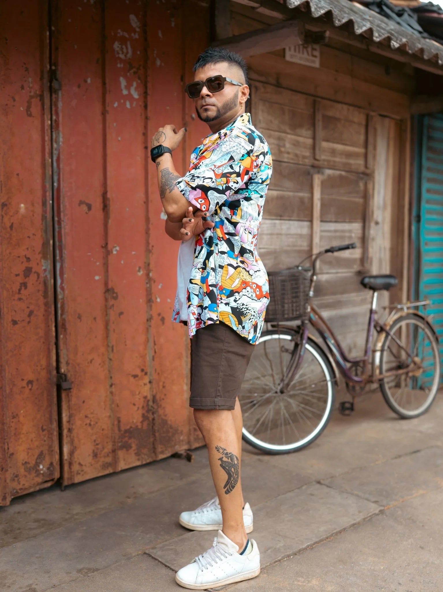 Comic Print Shirt