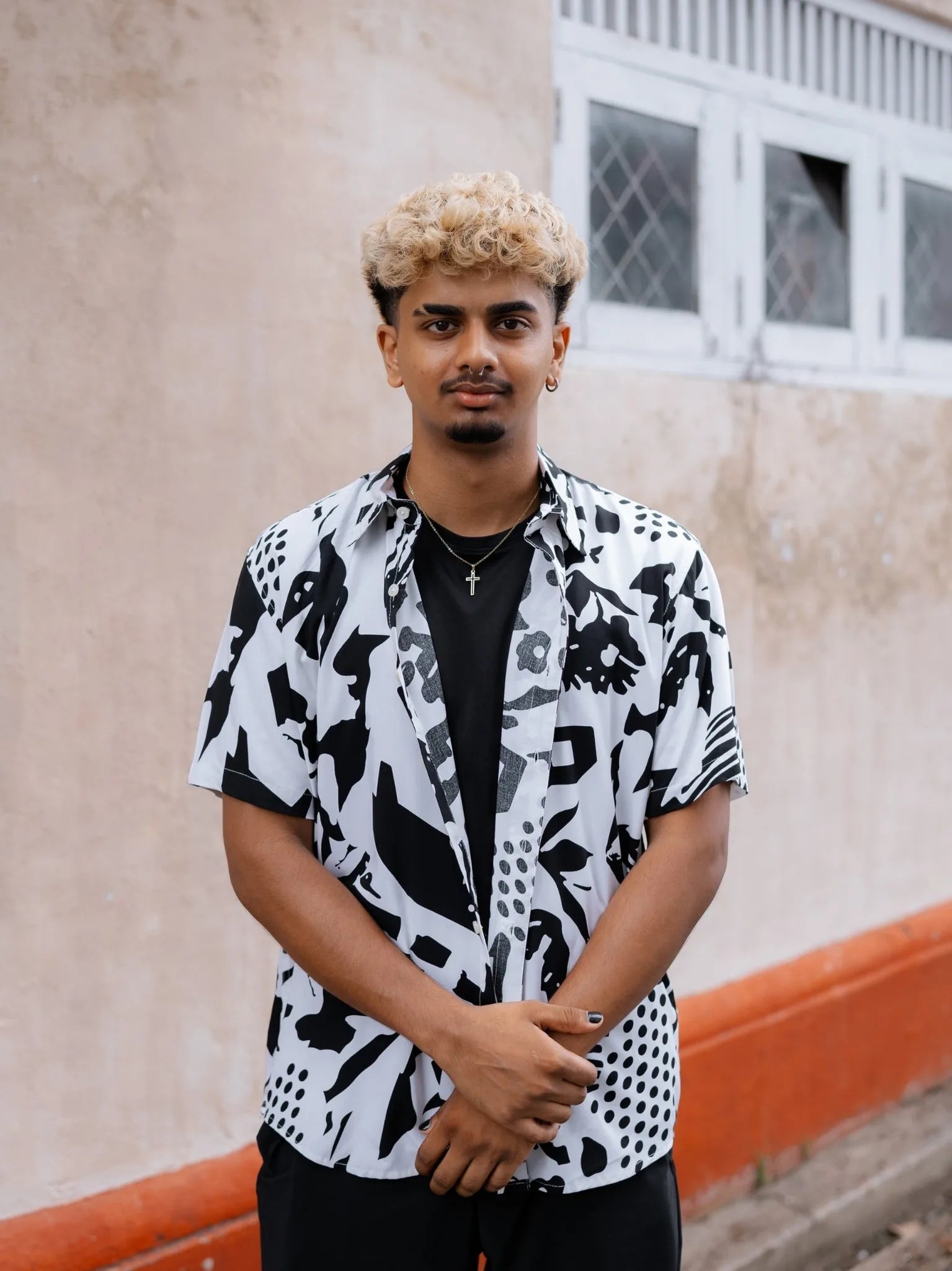 Inked Print Shirt