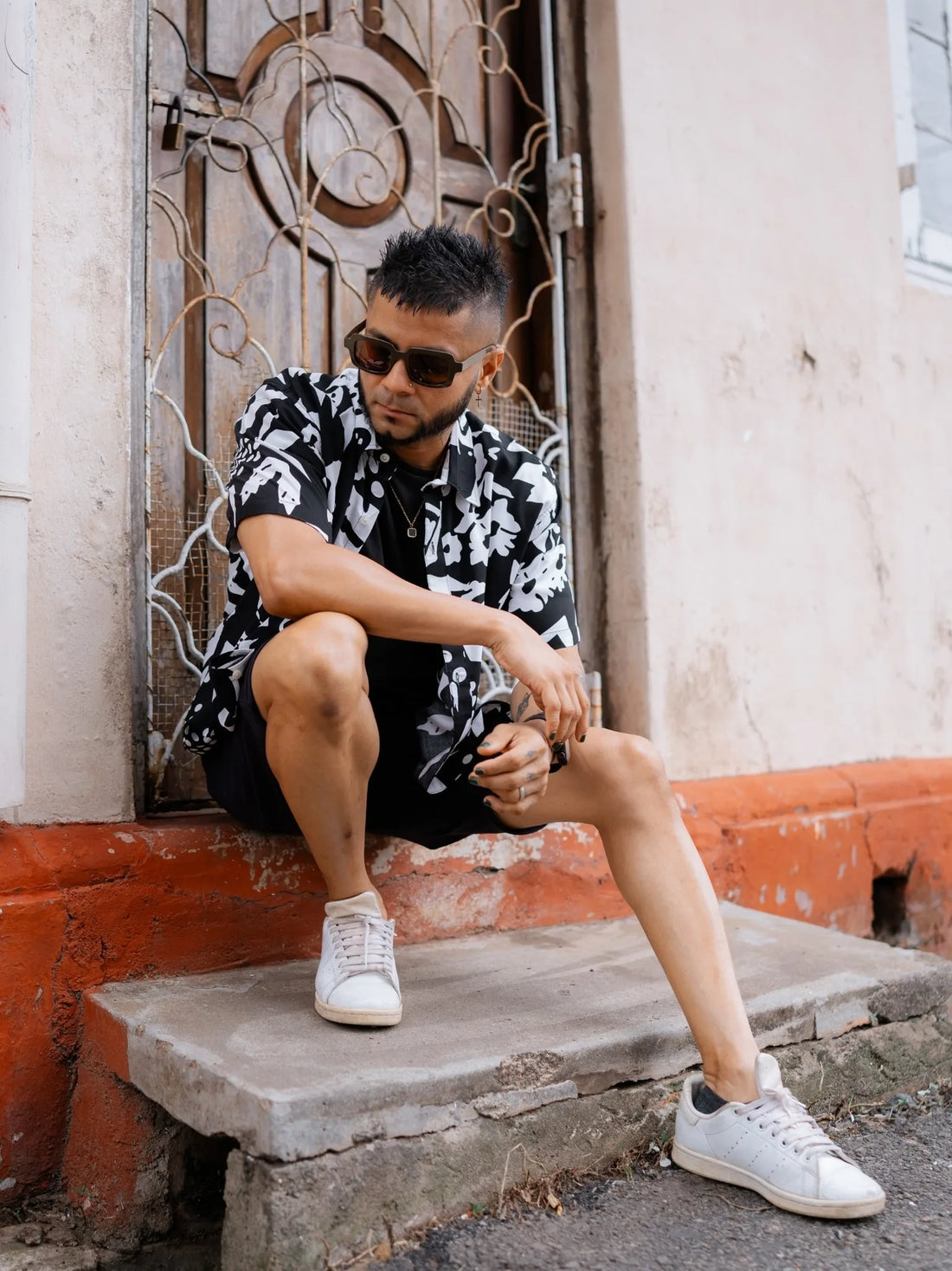 Inked Print Shirt