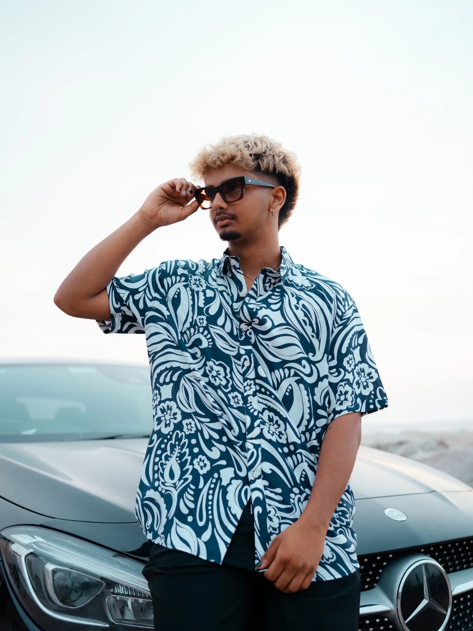 Tropical Print Shirt