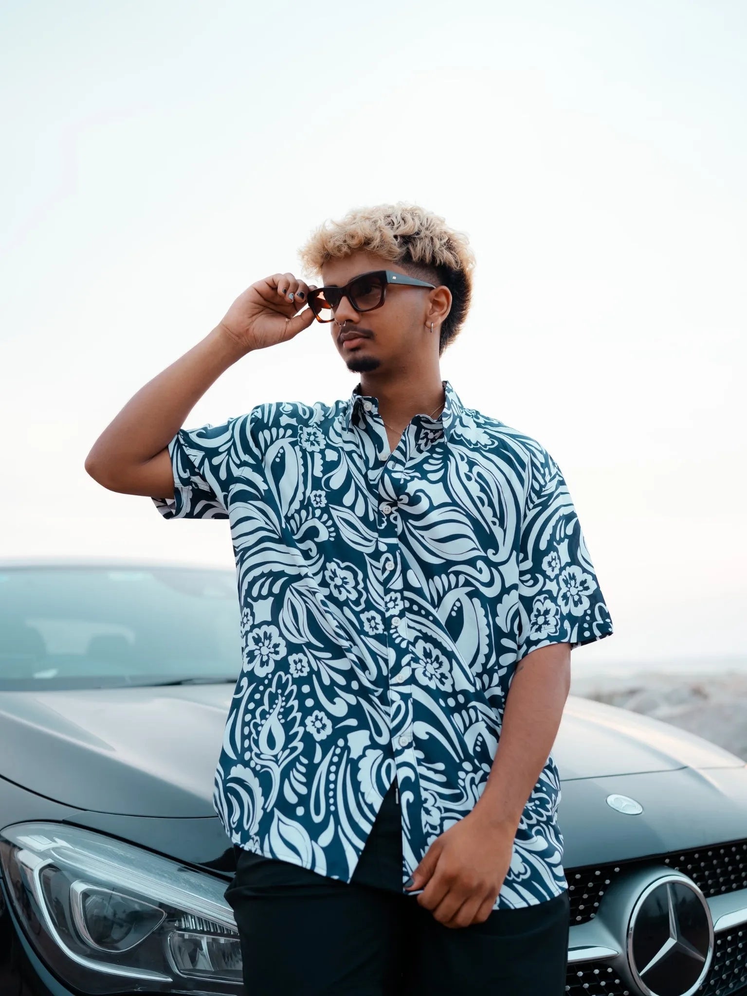 Tropical Print Shirt