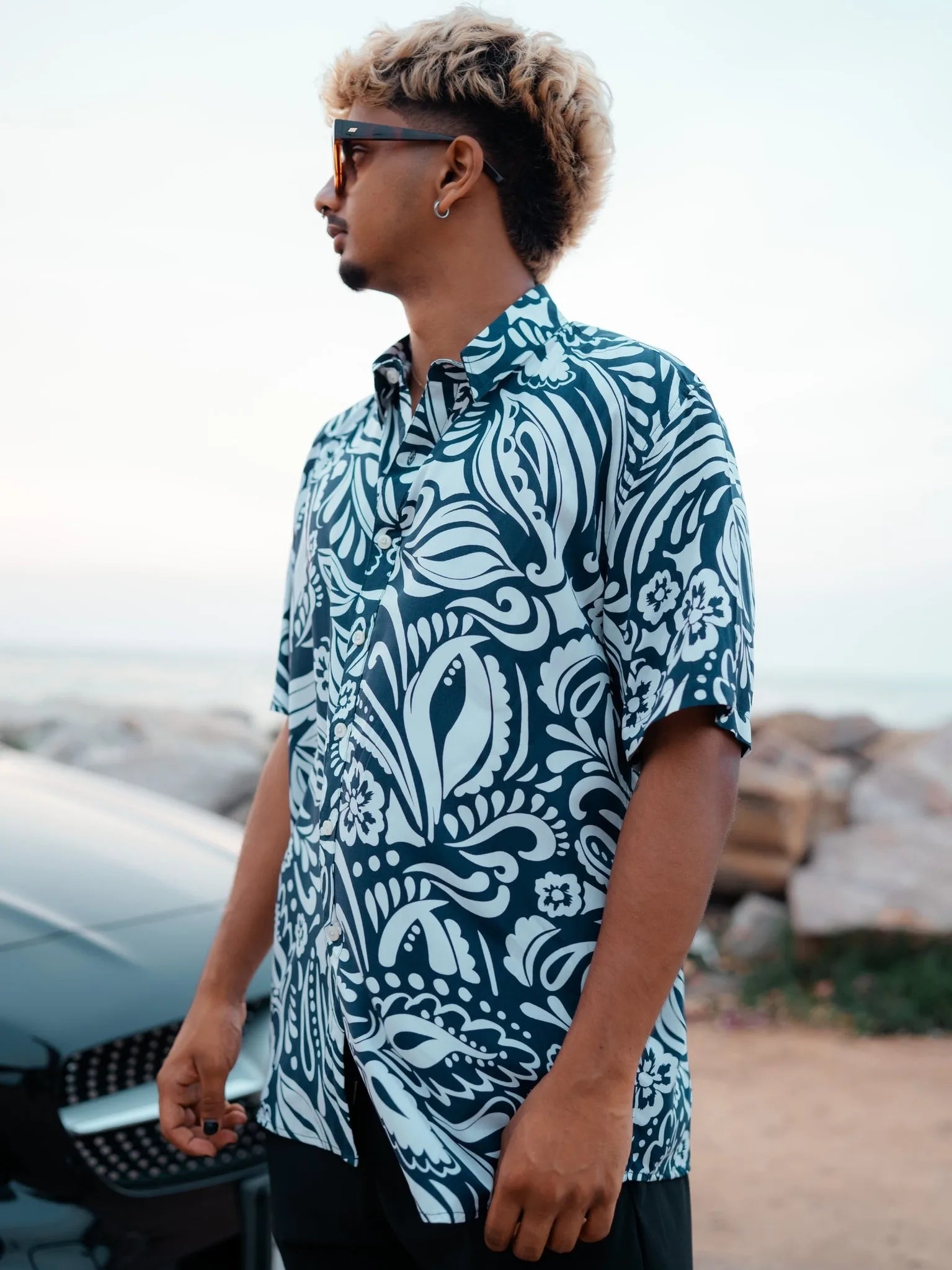 Tropical Print Shirt
