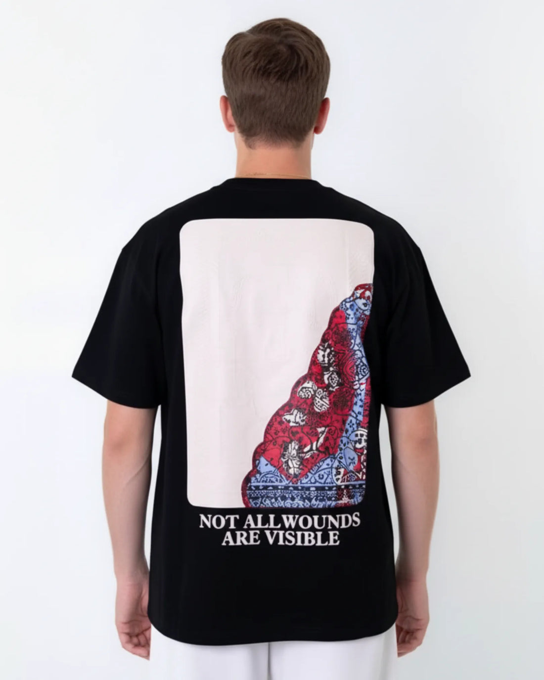 Oversized Graphic Tee - Tropical 01
