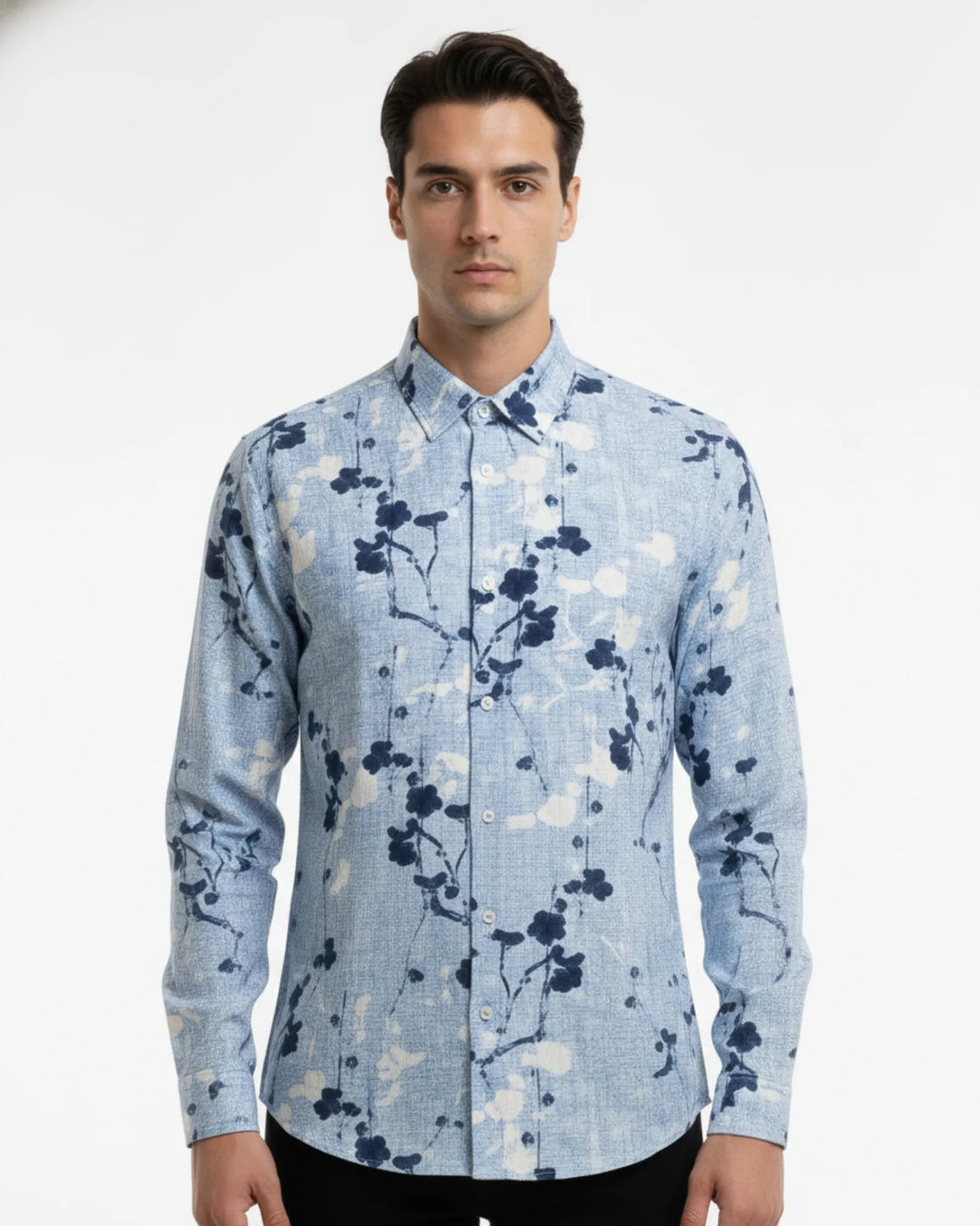Digital Print Long Sleeve Shirt