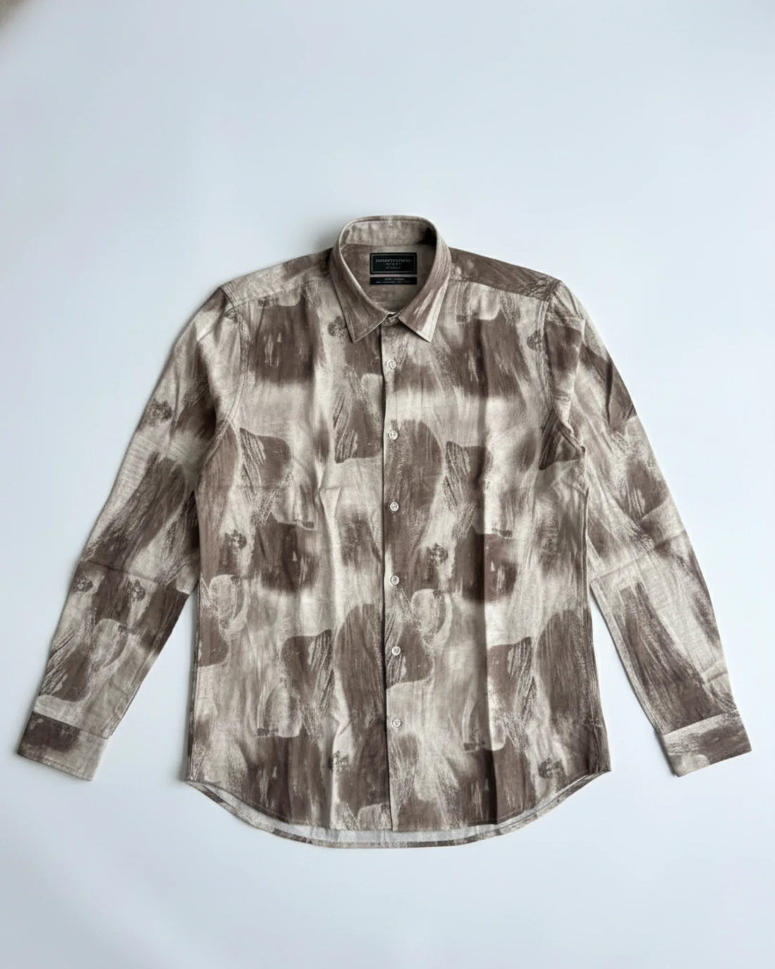 Digital Print Long Sleeve Shirt
