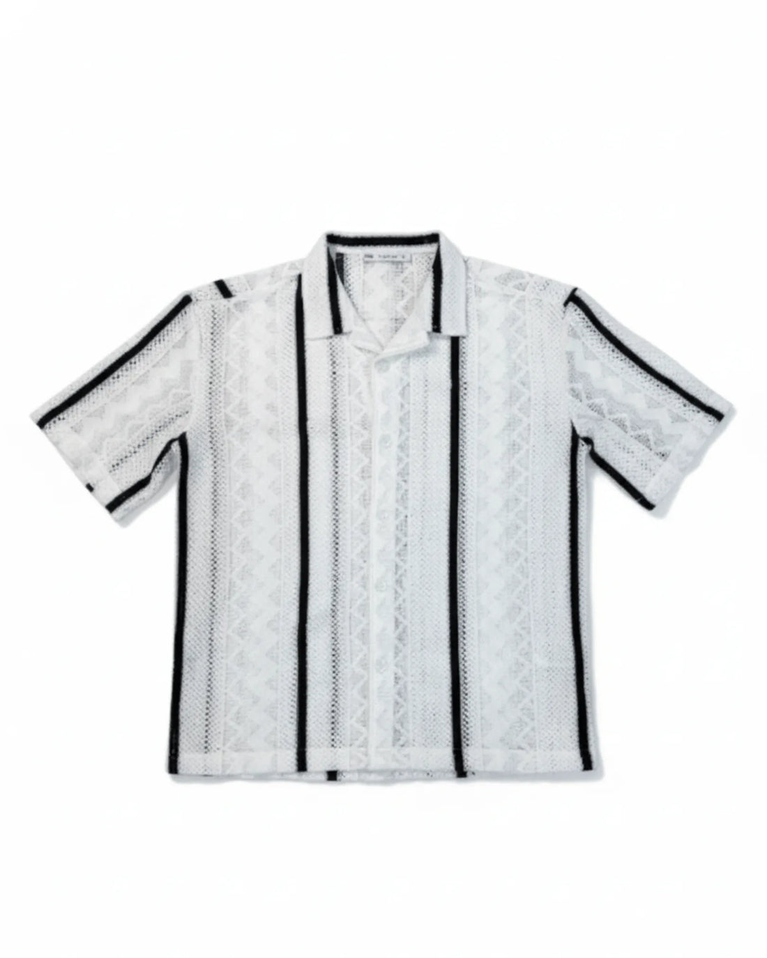 Cuban Collar Knit Shirt