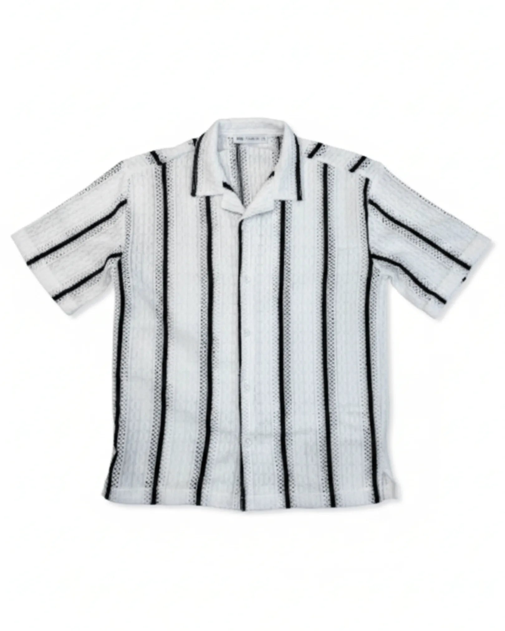 Cuban Collar Knit Shirt