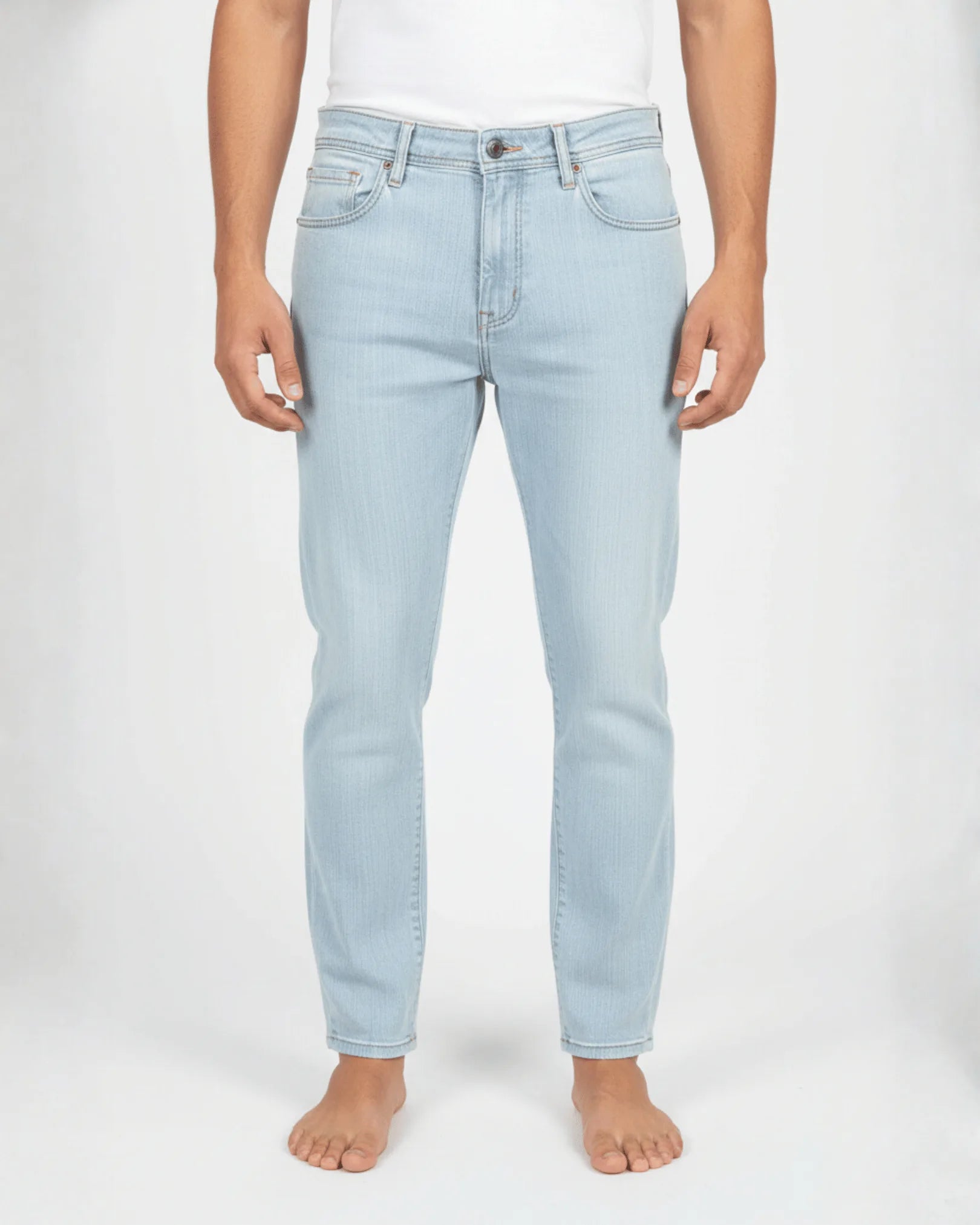 Ankle Fit Jeans - Blue