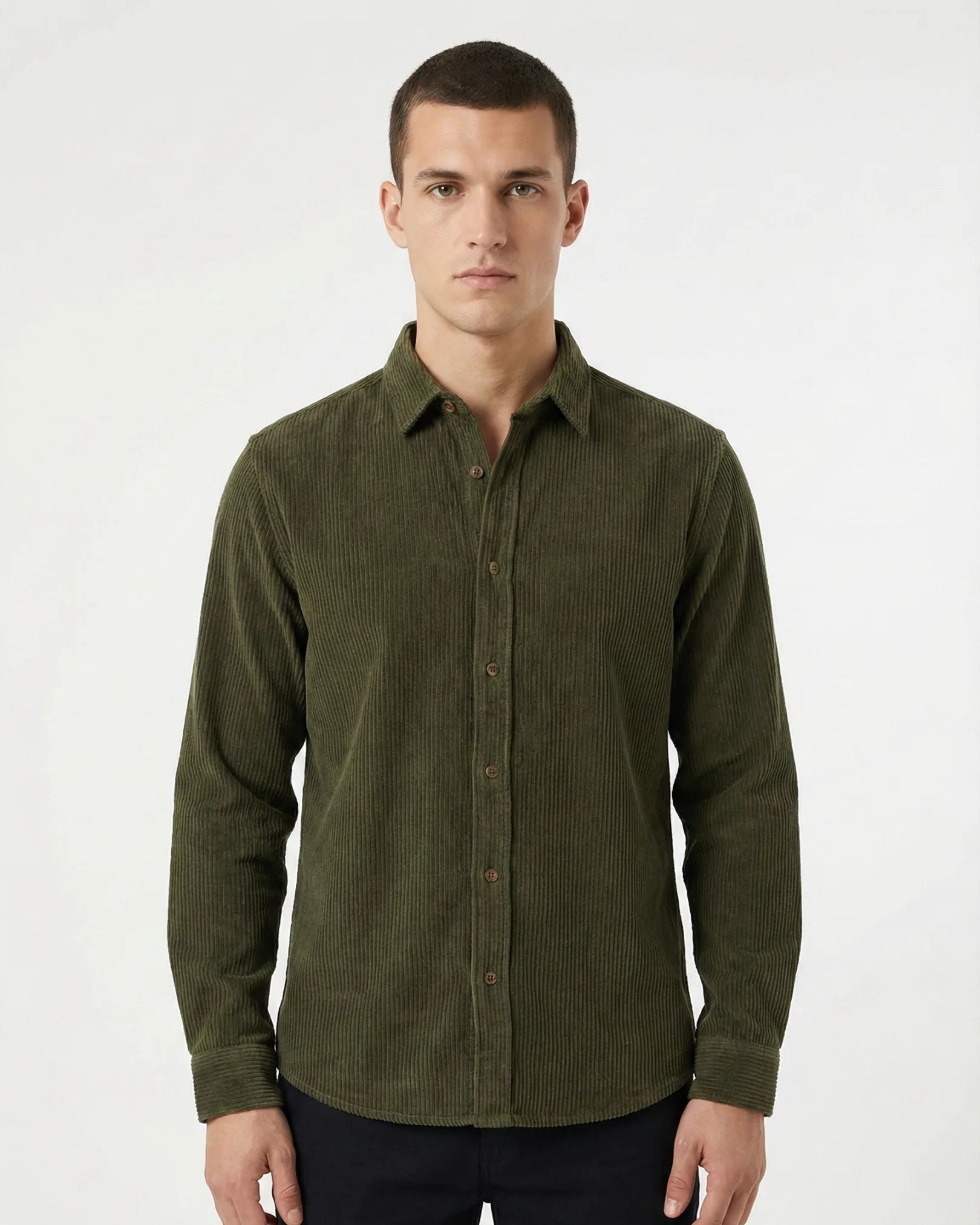 Corduroy Long Sleeve Shirt