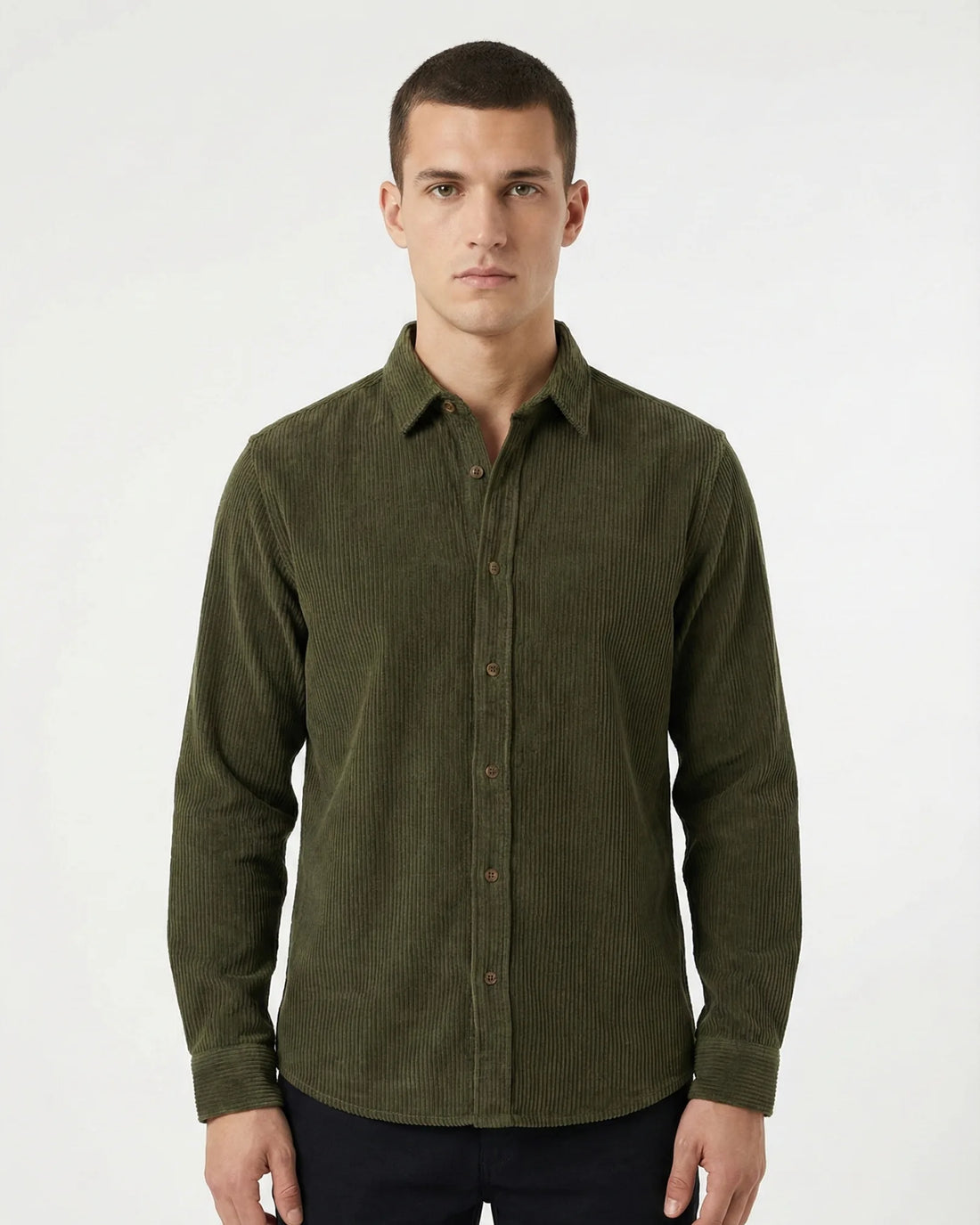 Corduroy Long Sleeve Shirt