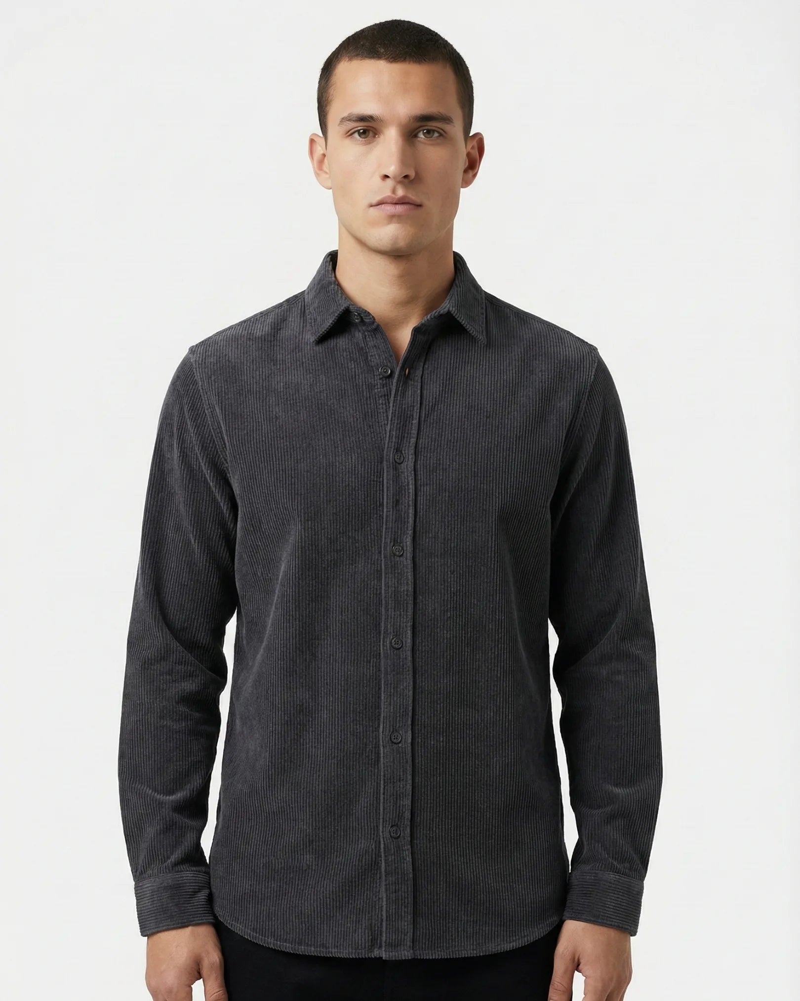Corduroy Long Sleeve Shirt