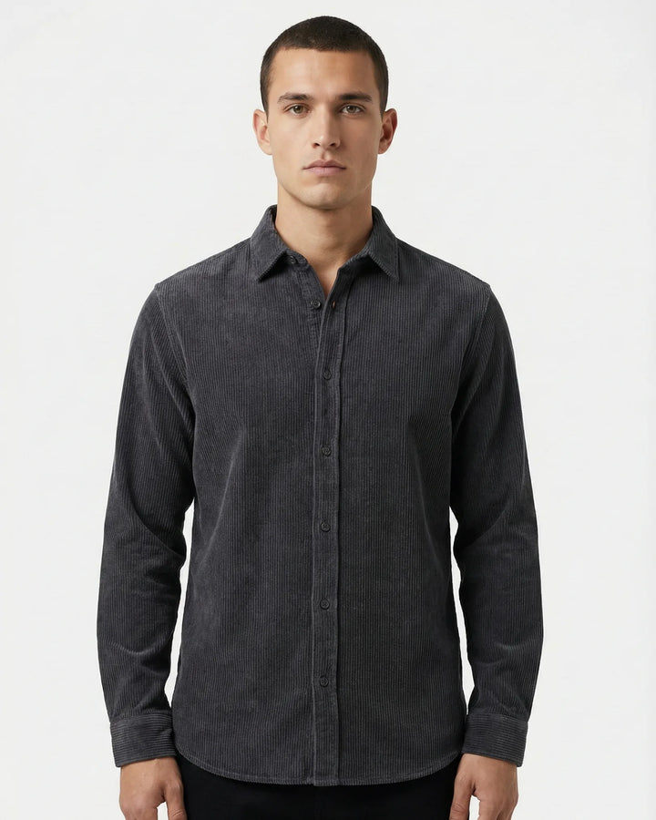 Corduroy Long Sleeve Shirt
