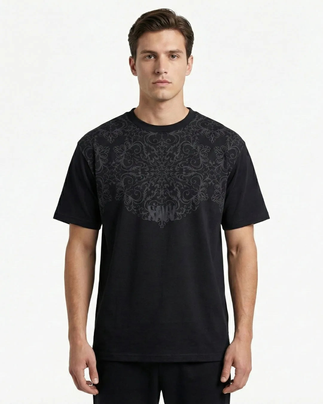 Oversized Graphic Tee - Tropical 03