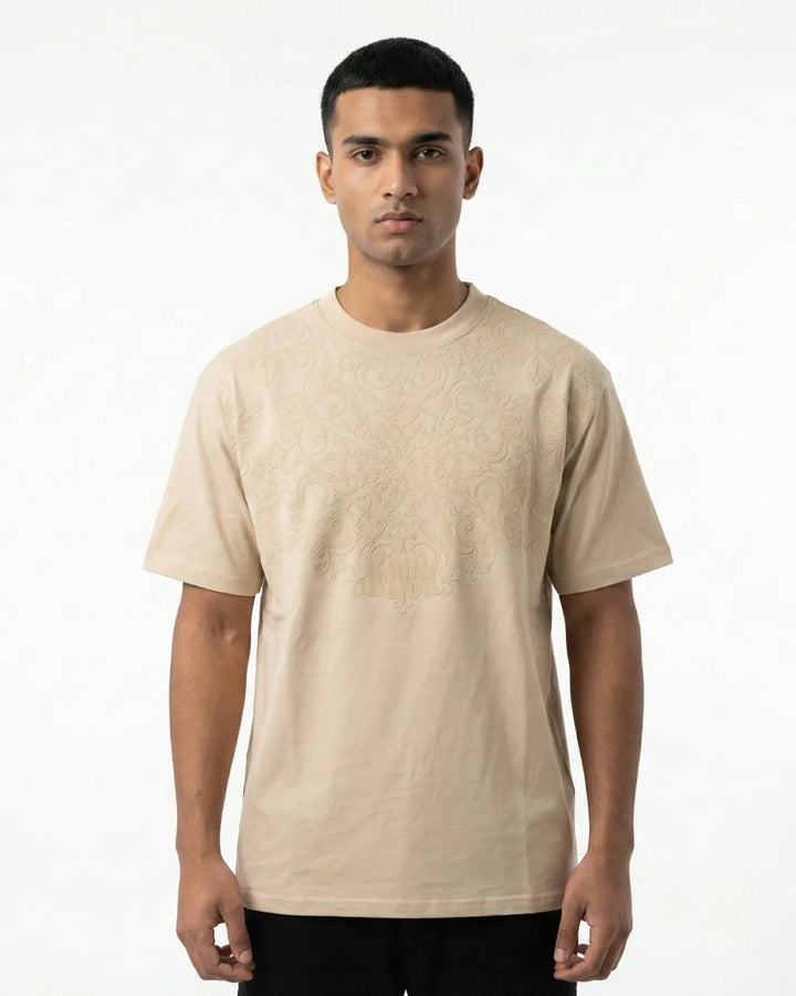 Oversized Graphic Tee - Tropical 03