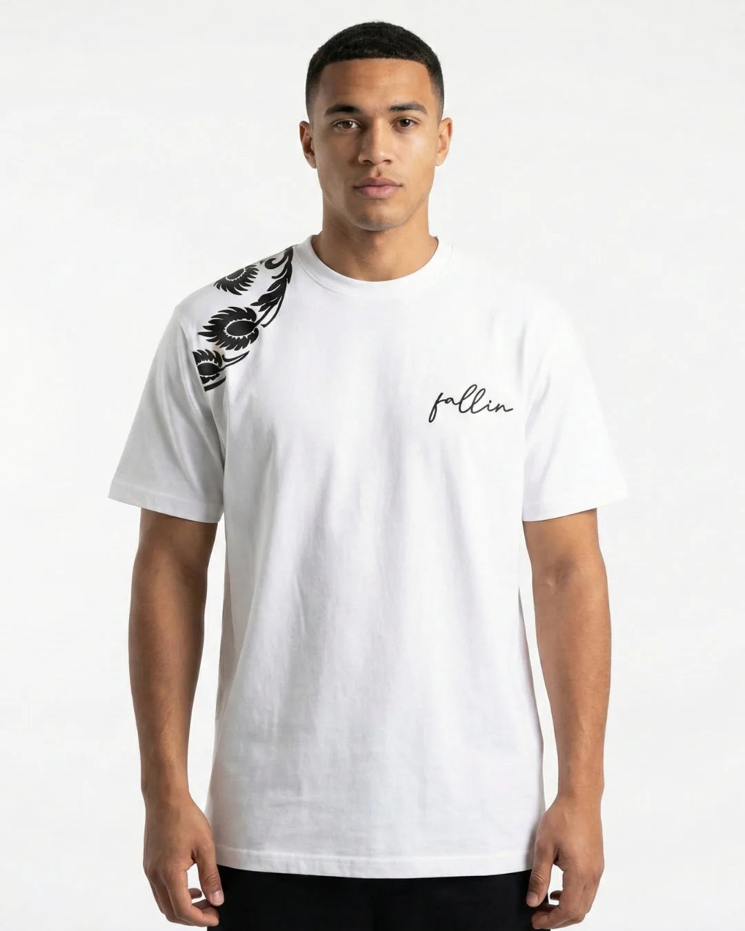 Oversized Graphic Tee - Tropical 04