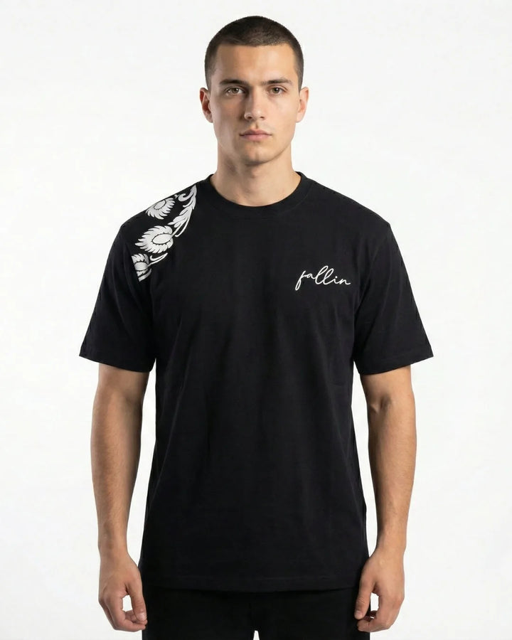 Oversized Graphic Tee - Tropical 04