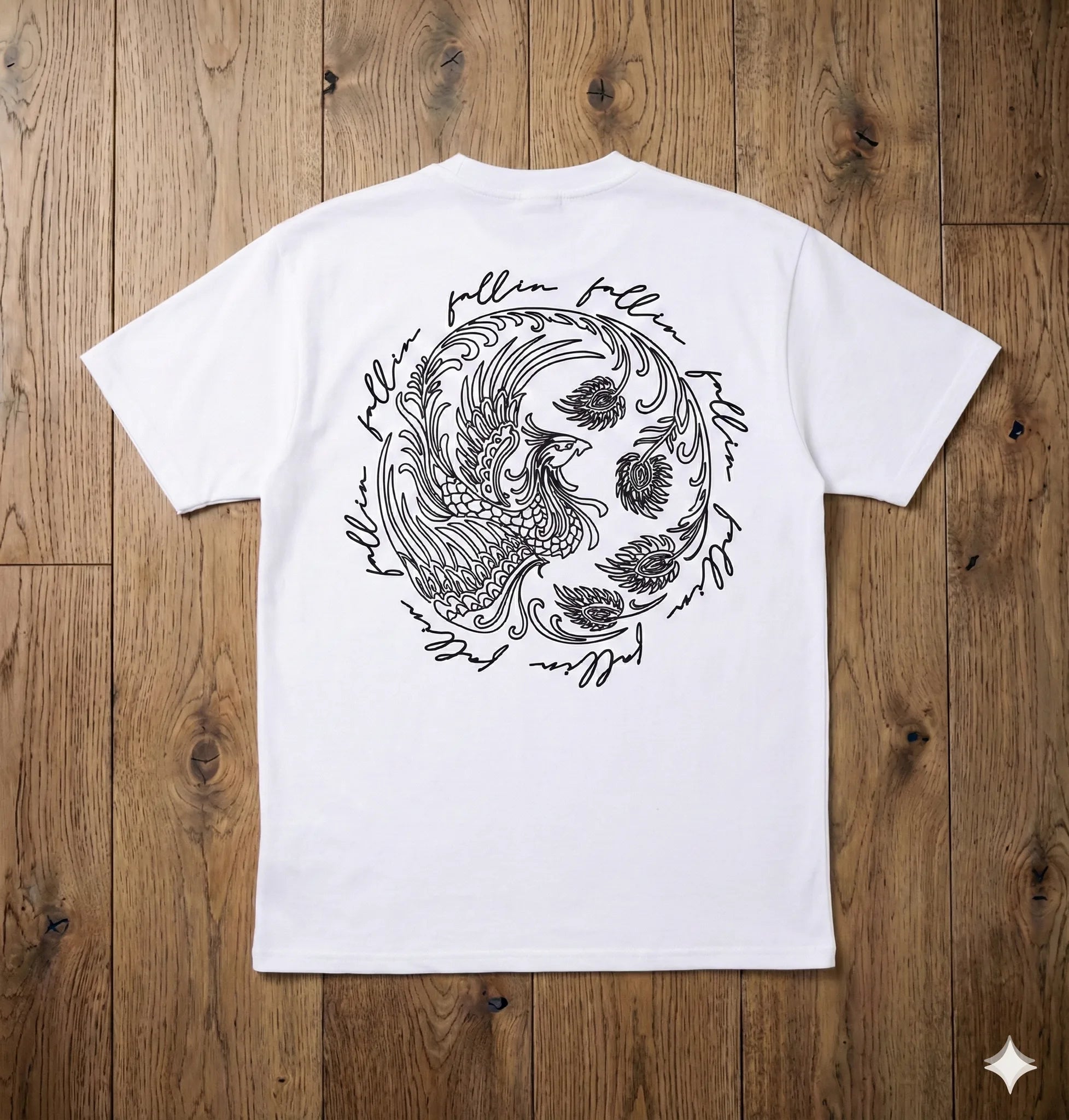 Oversized Graphic Tee - Tropical 04