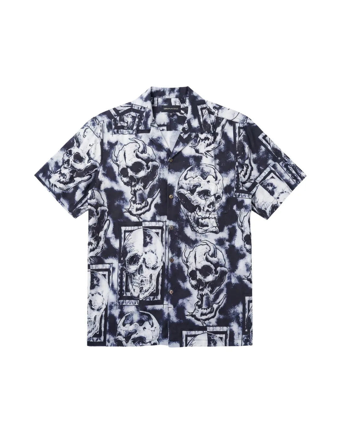Satin Camp Collar Shirt 133