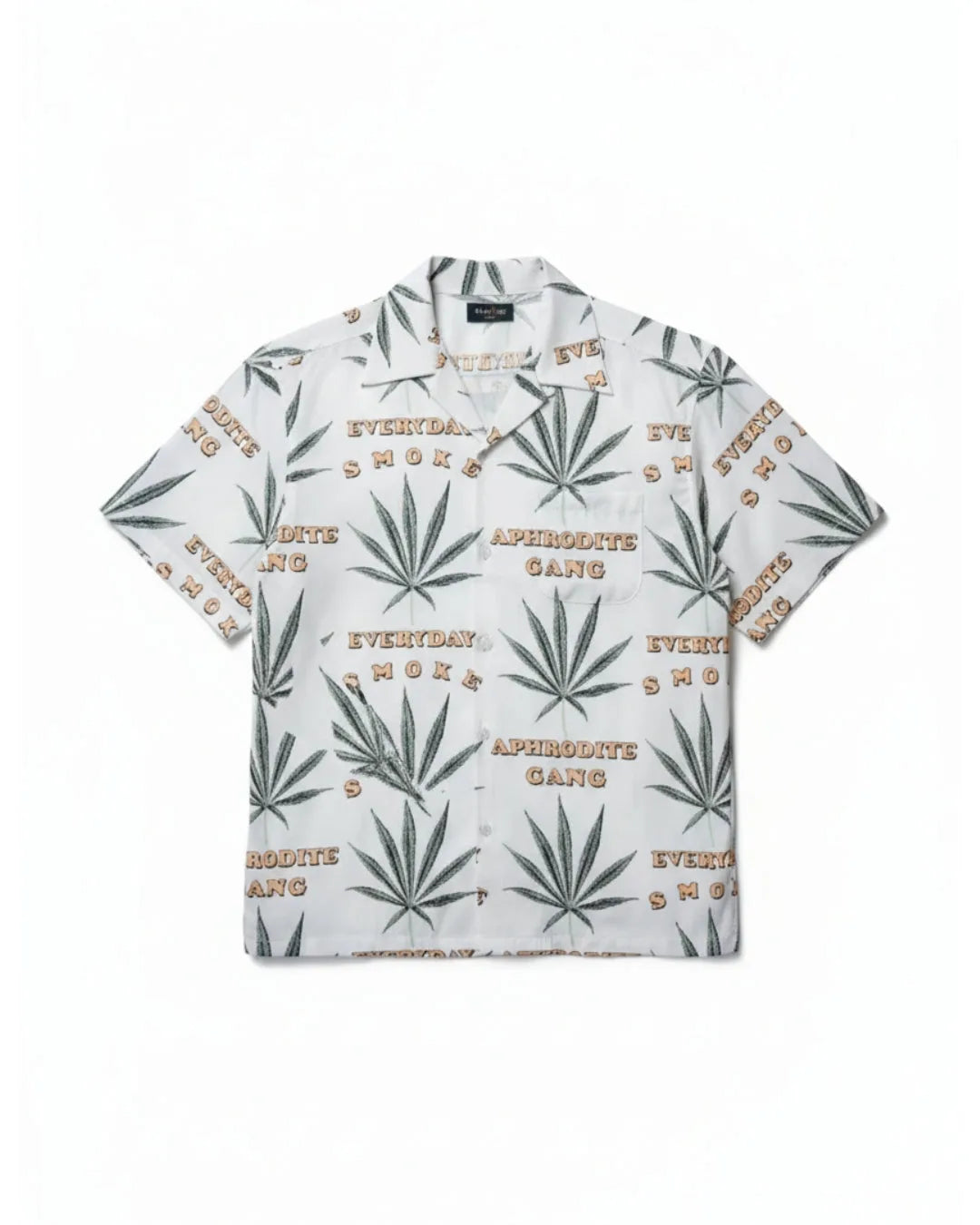 Satin Camp Collar Shirt 189