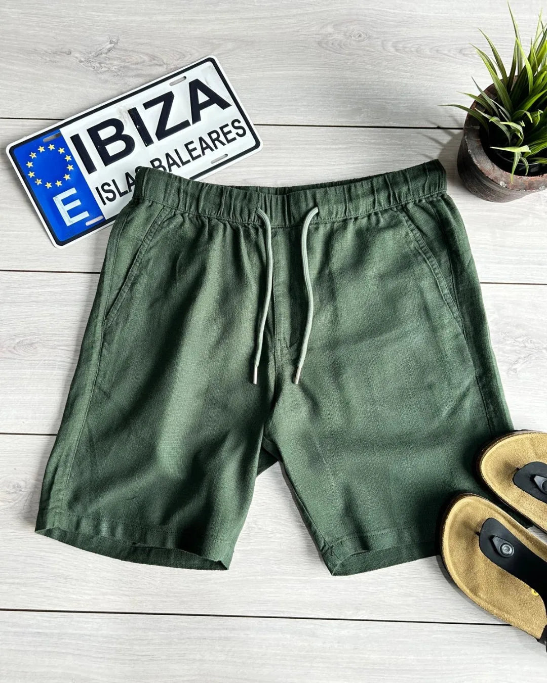 Cotton Linen Short