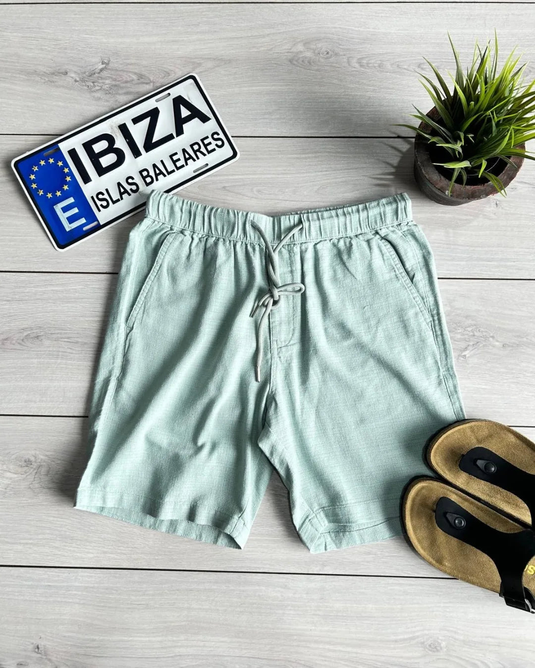 Cotton Linen Short
