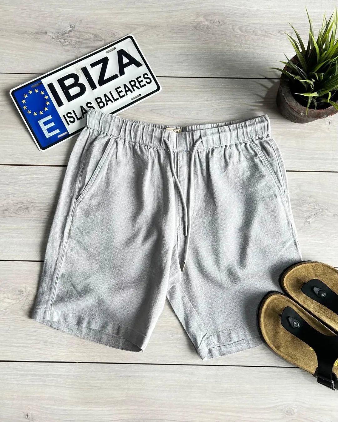 Cotton Linen Short