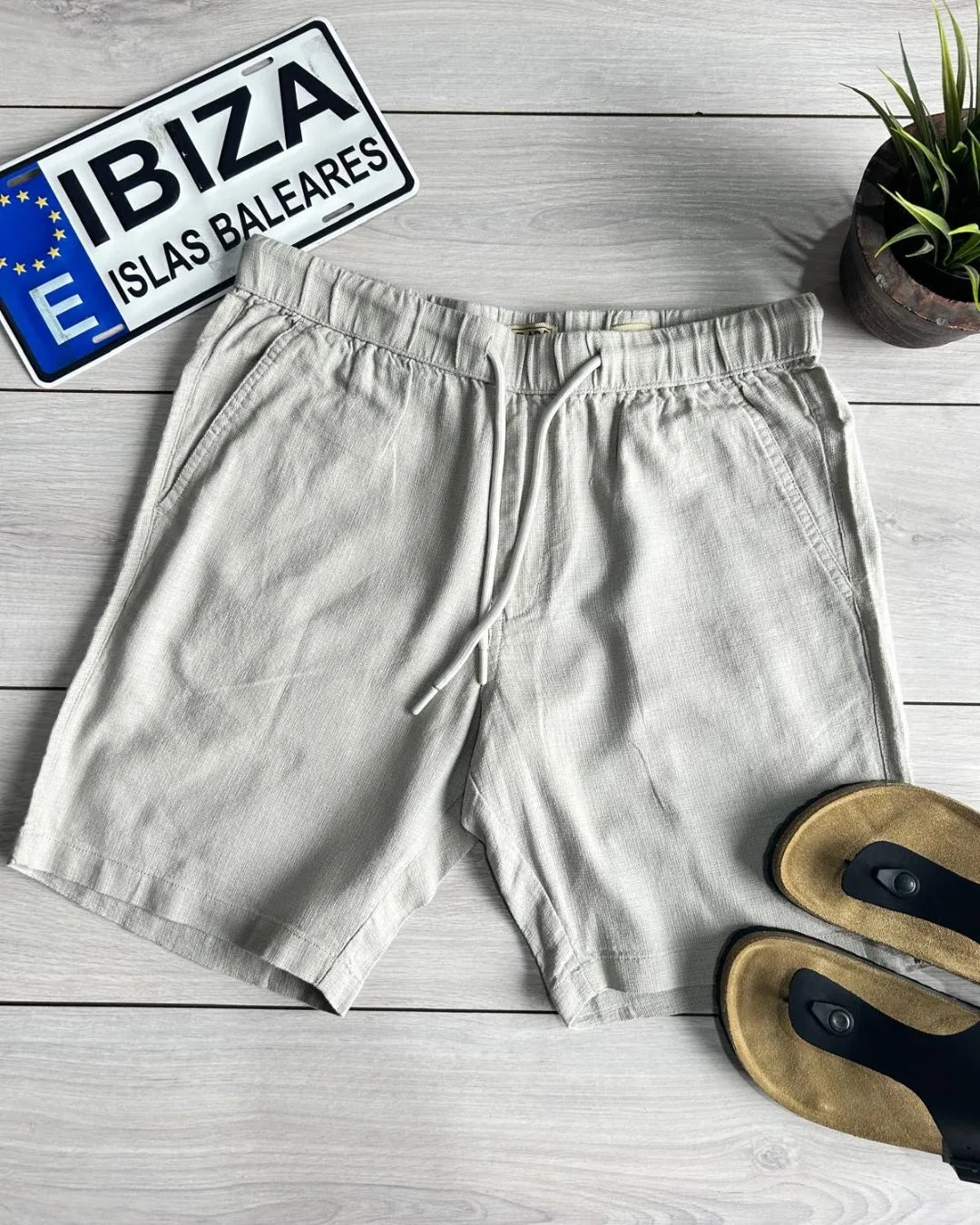 Cotton Linen Short