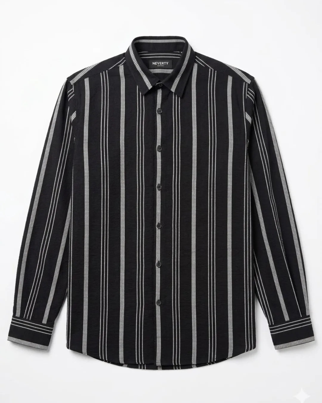 Dobby Stripe Long Sleeve Shirt