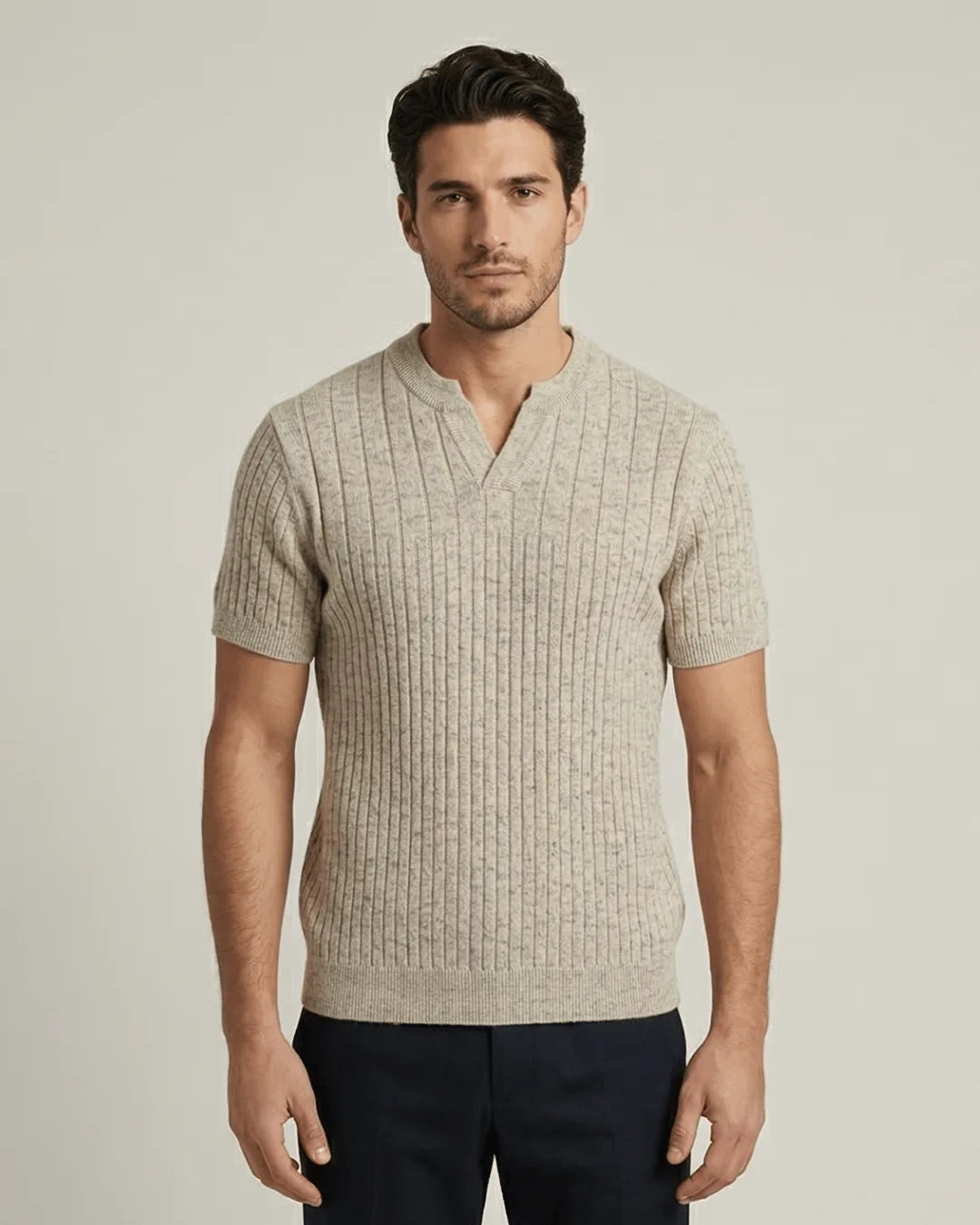 Knitted Plain Tee