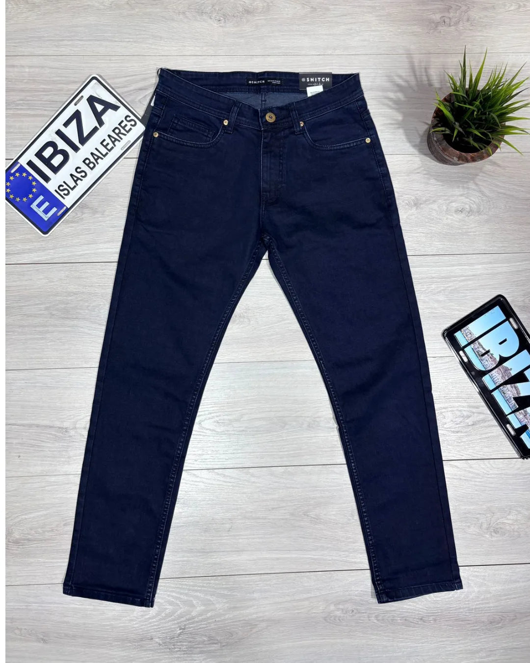 Slim Fit Denim - Light Blue