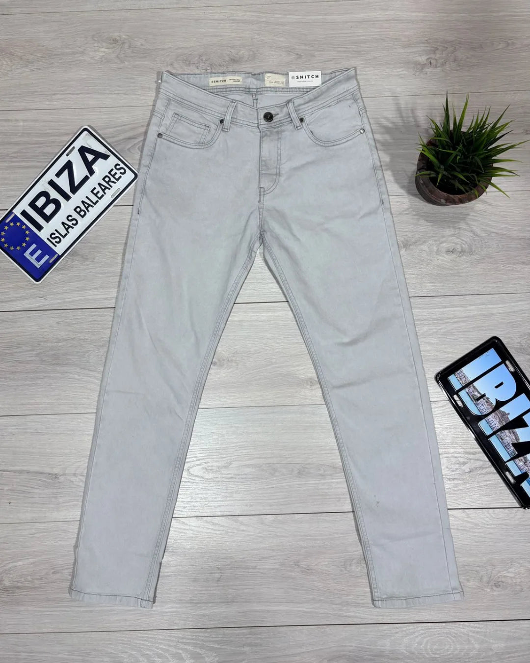 Slim Fit Denim - Light Blue