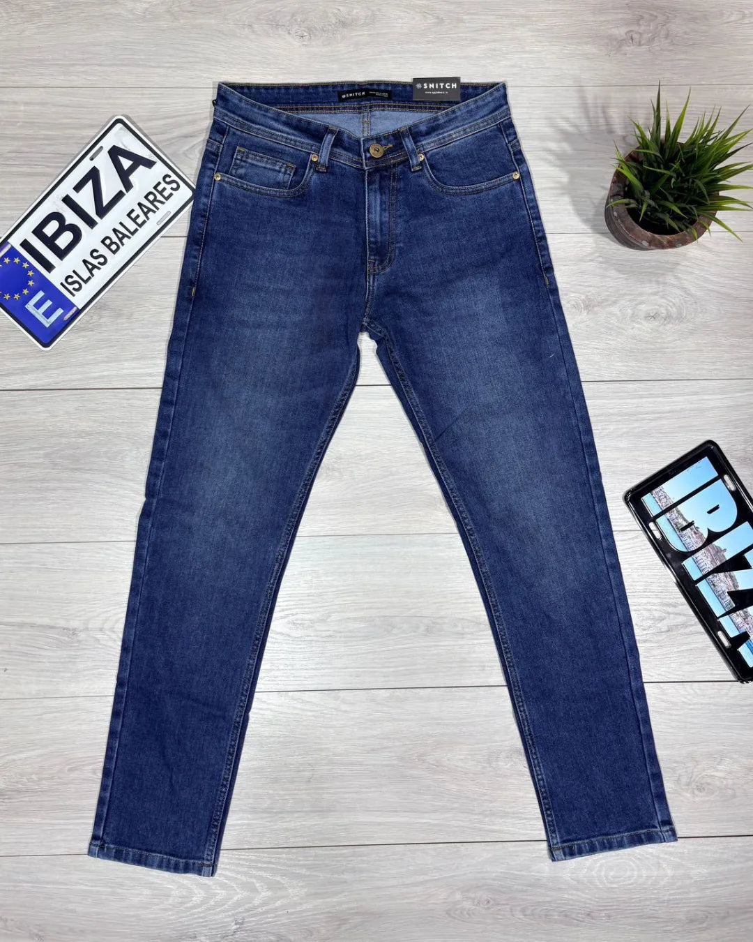 Slim Fit Denim - Light Blue
