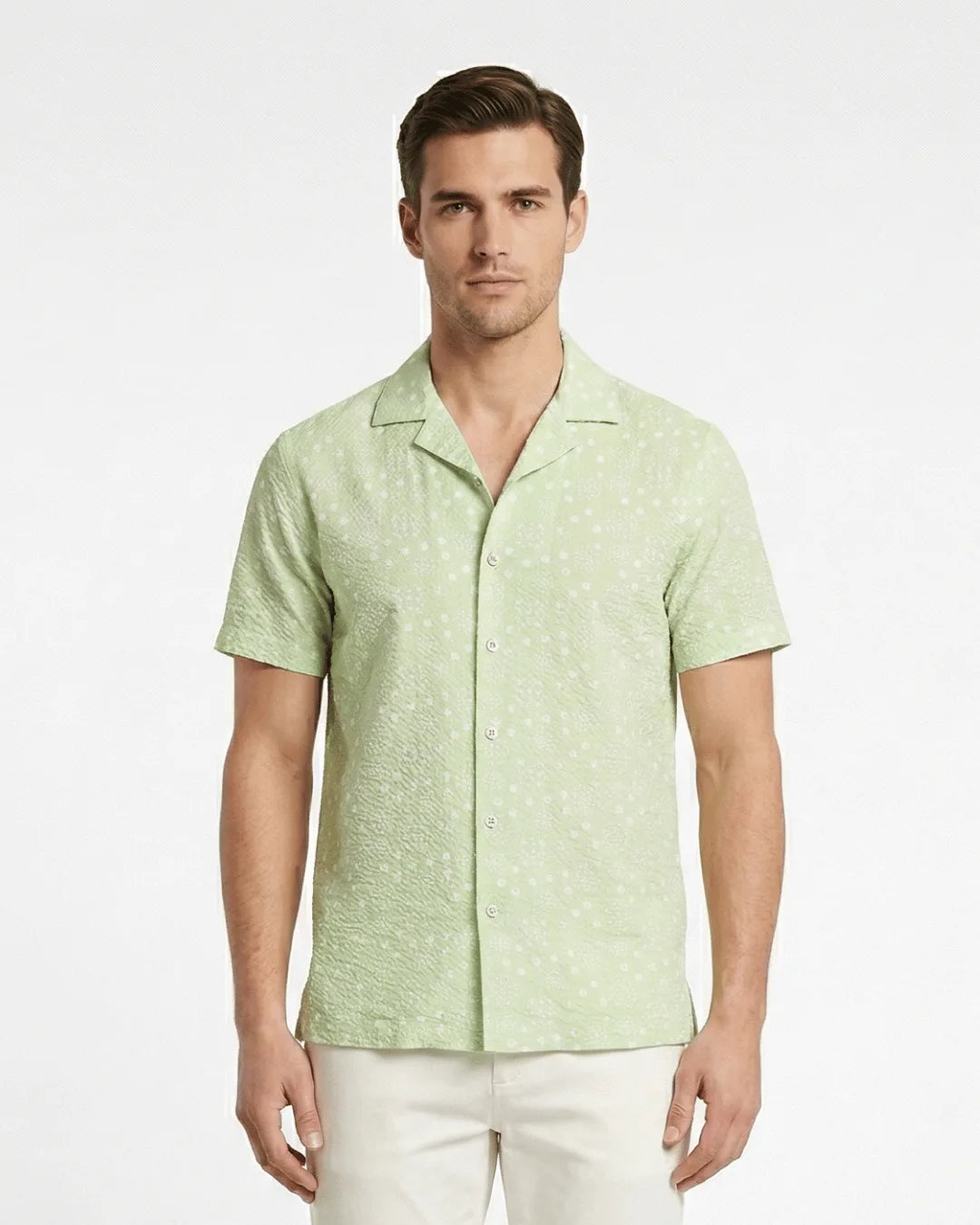 Floral Print Short Sleeve Shirt