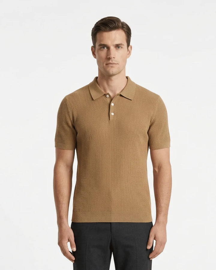 Knit Polo - Black