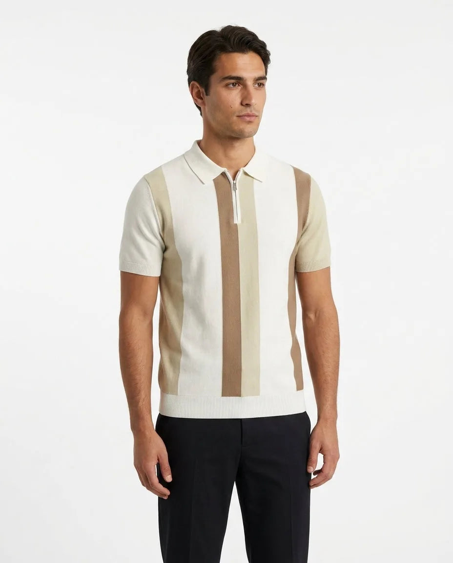 SQUALO KNIT POLO A9214