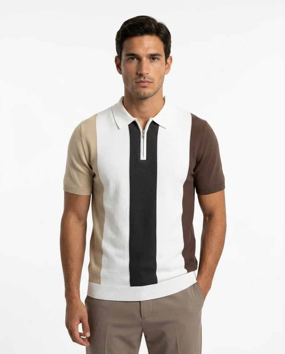 SQUALO KNIT POLO A9214