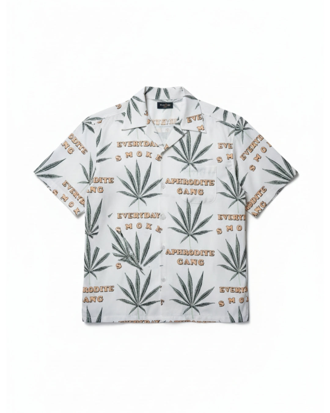 SATIN CAMP COLLAR SHIRT 189