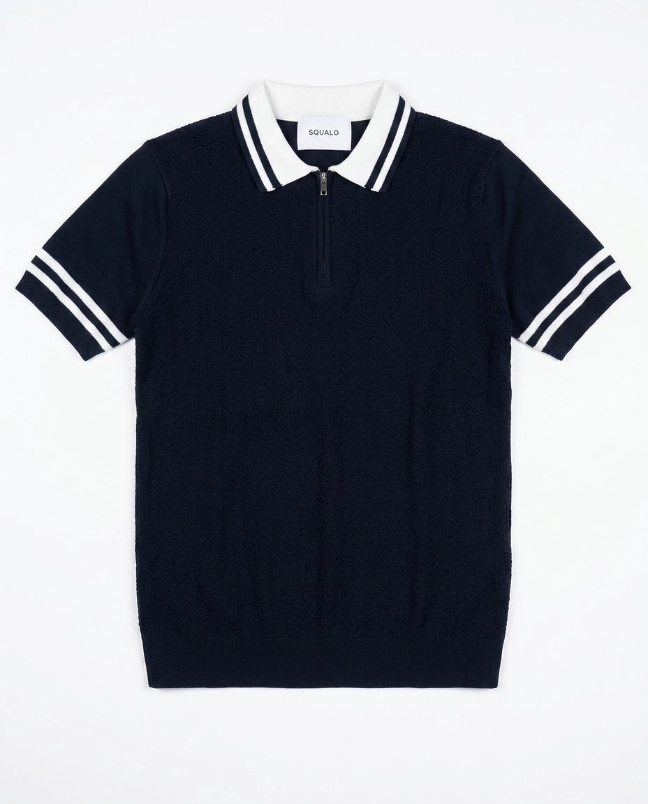 SQUALO KNIT POLO G6072