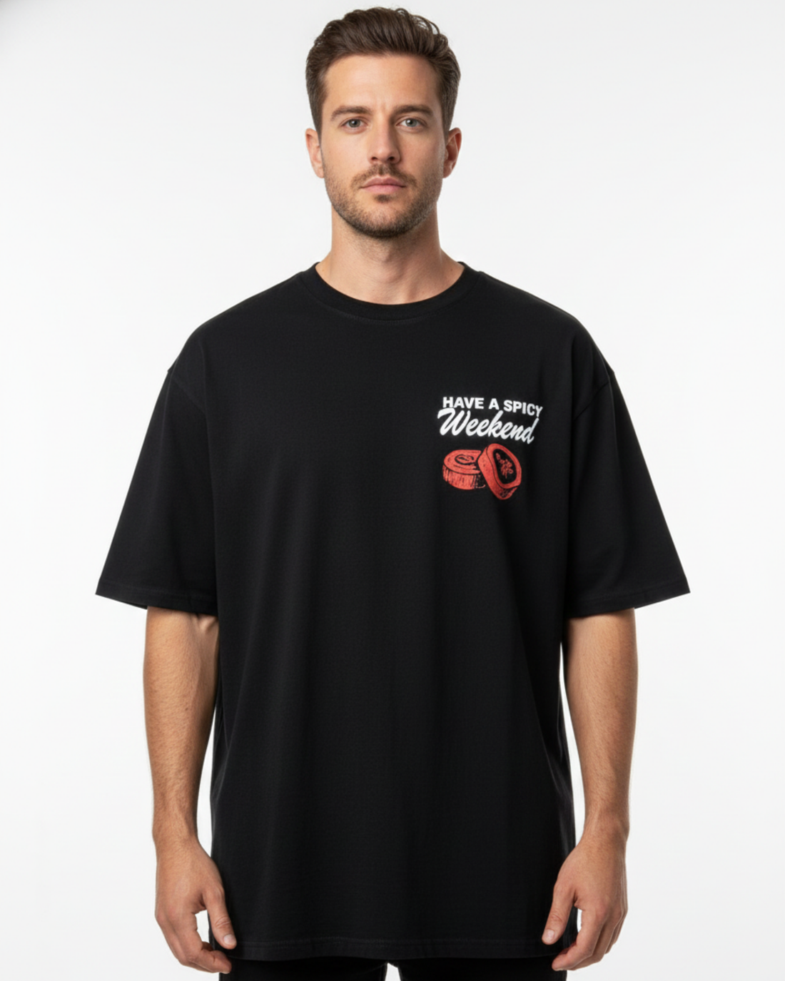 PREMIUM OVERSIZE FRONT & BACK PRINT TEE