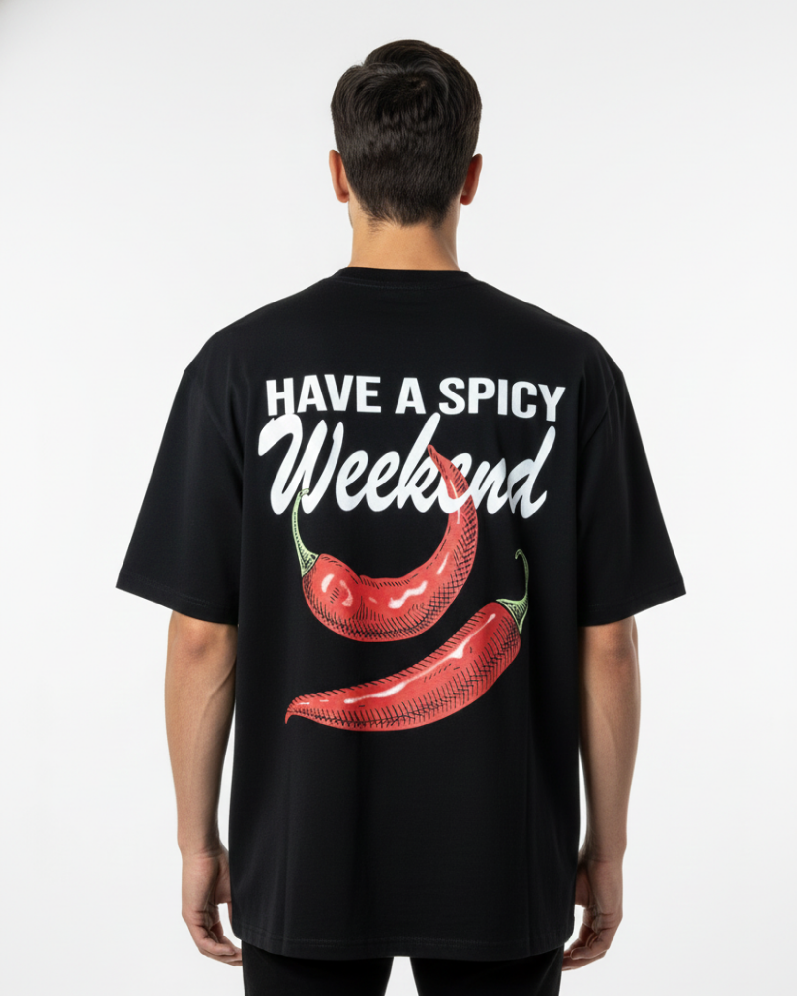 PREMIUM OVERSIZE FRONT & BACK PRINT TEE