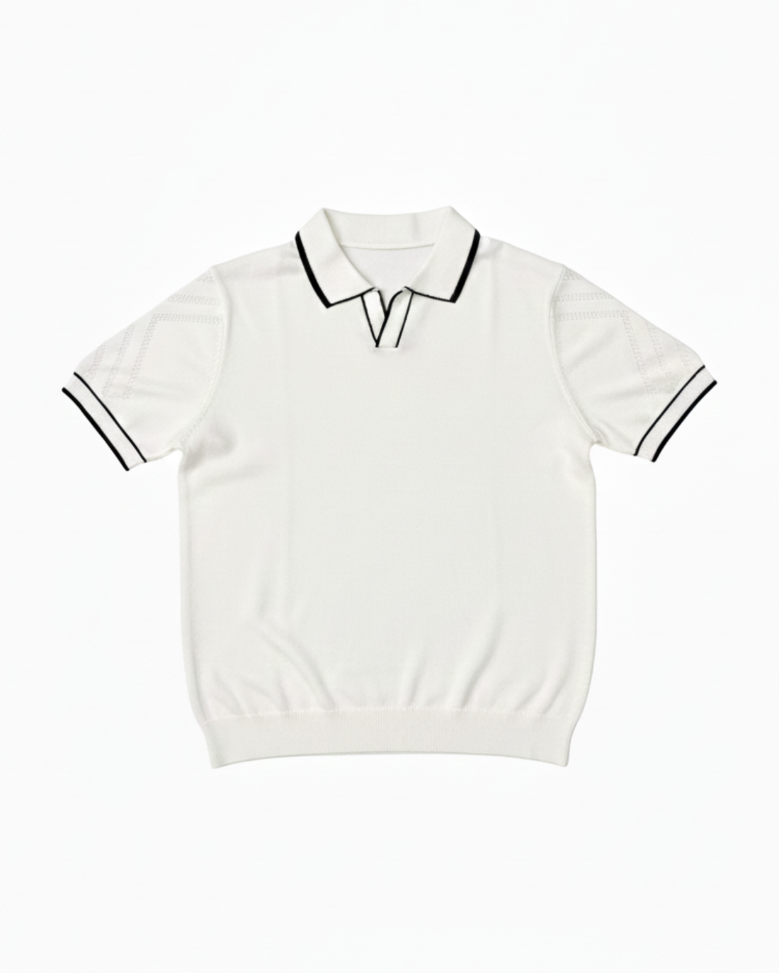 SQUALO CONTRAST TRIM KNIT POL