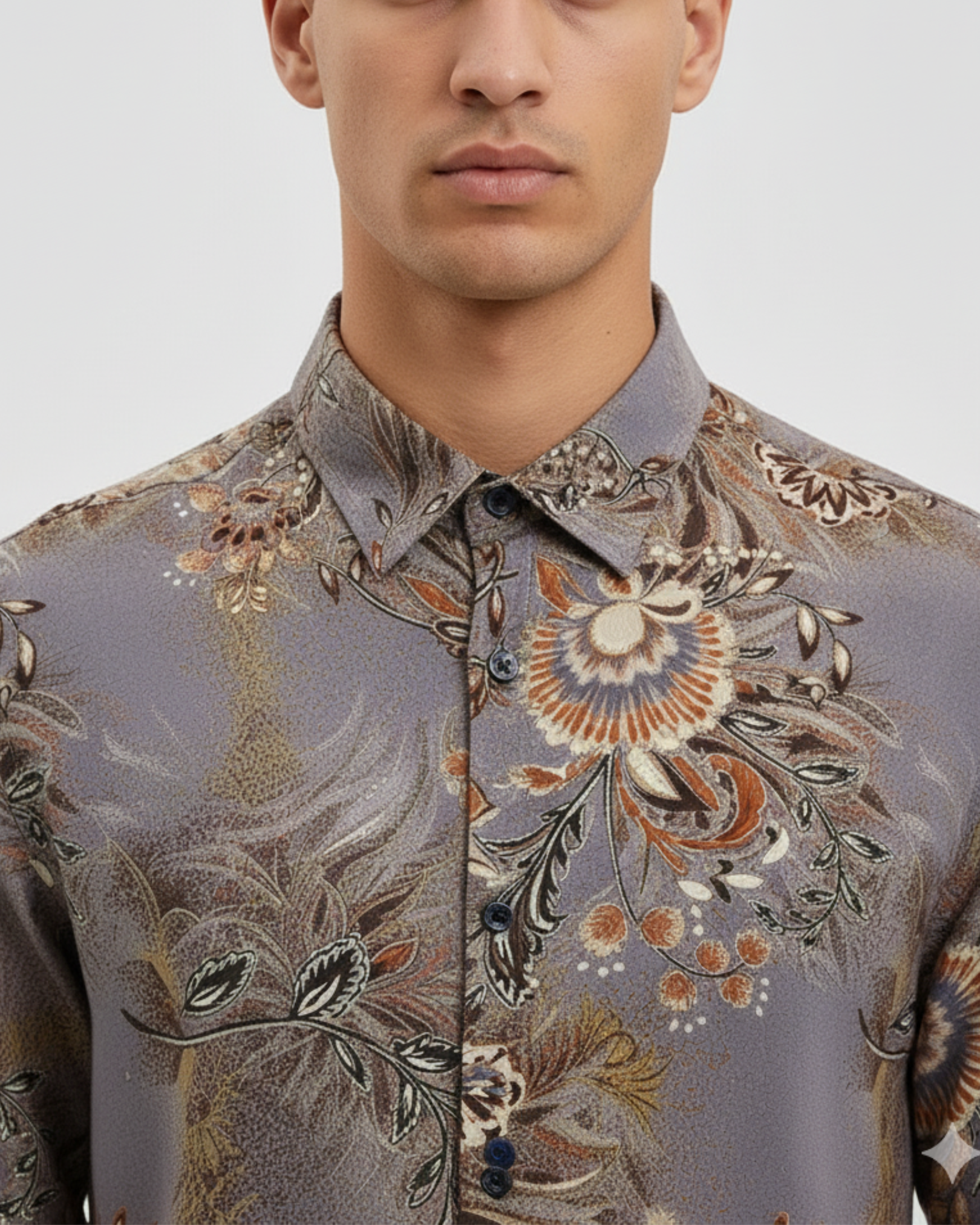 FLORAL SLIM FIT SHIRTS