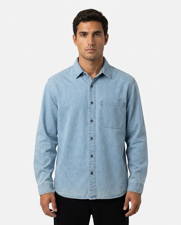 SQUALO DENIM LS SHIRT