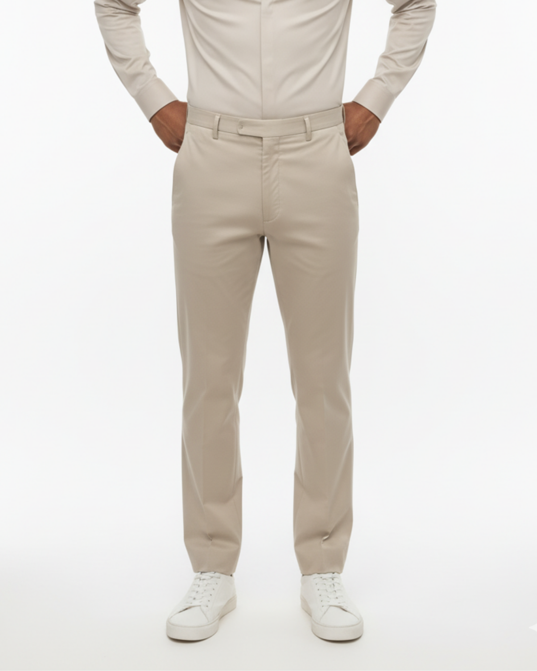 PREMIUM SATIN LYCRA CHINOS