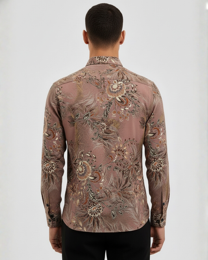 FLORAL SLIM FIT SHIRTS
