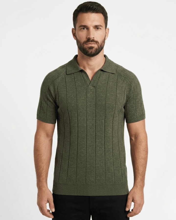 SQUALO KNIT POLO D26069