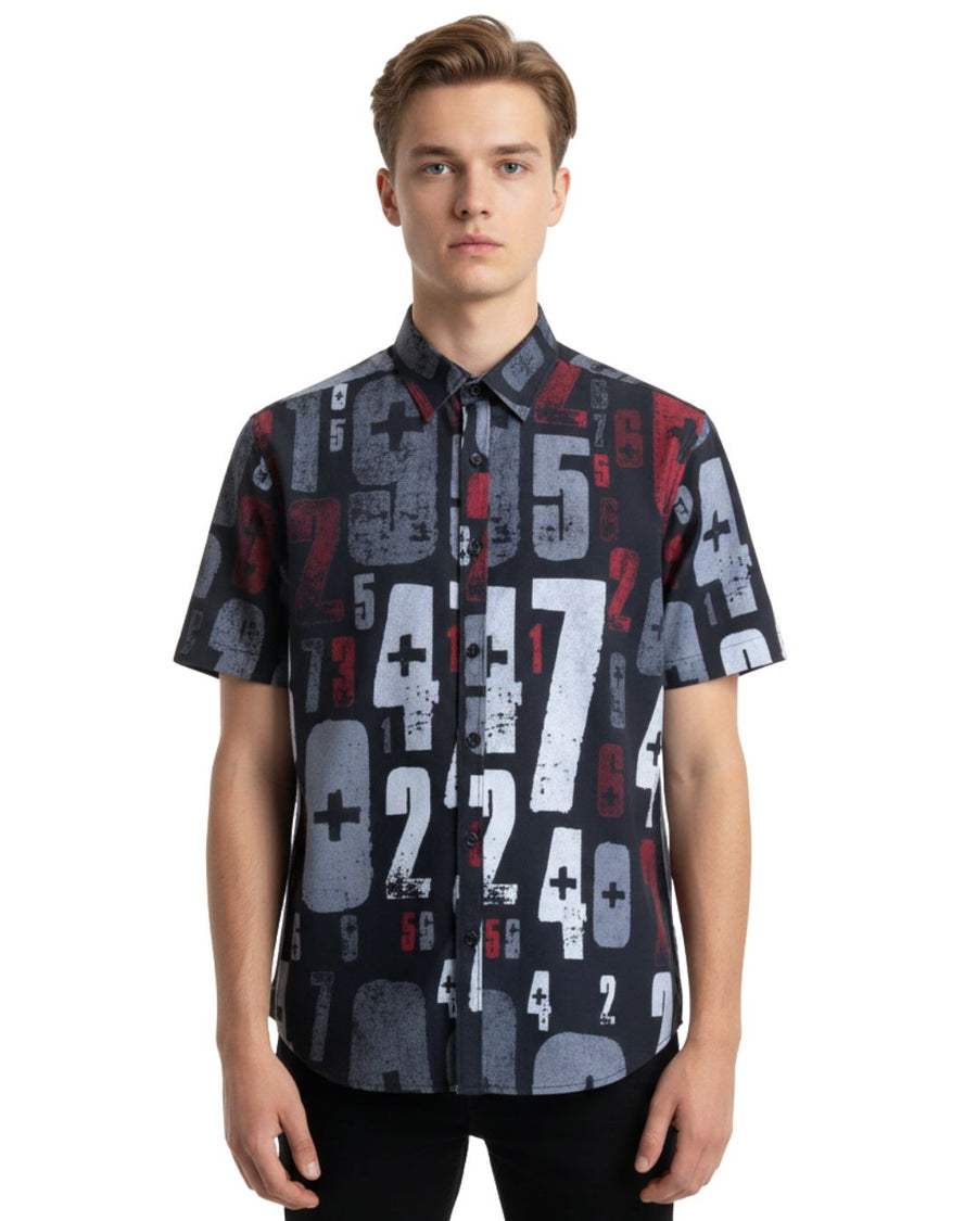 Stalio Print Shirt - Red
