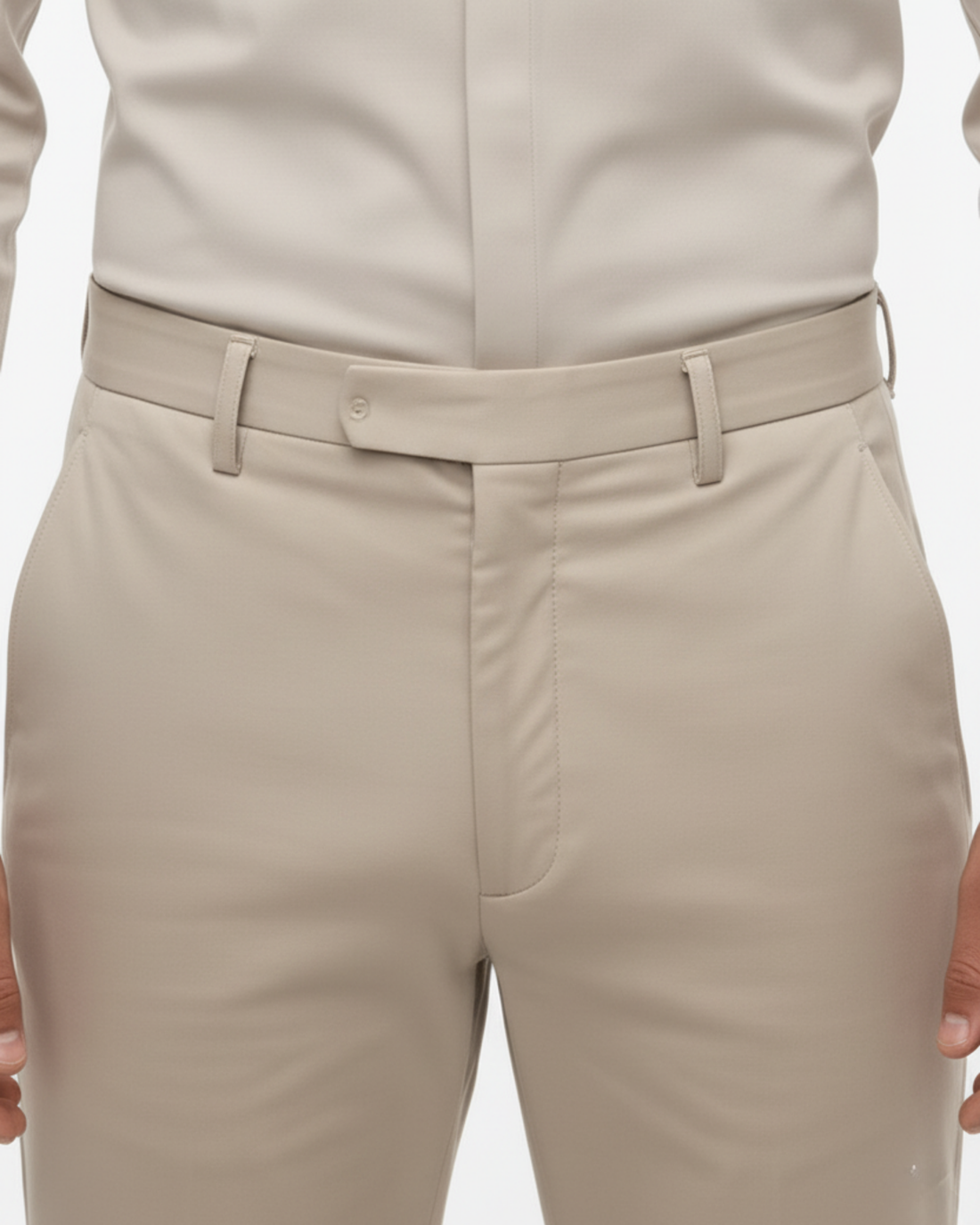 PREMIUM SATIN LYCRA CHINOS