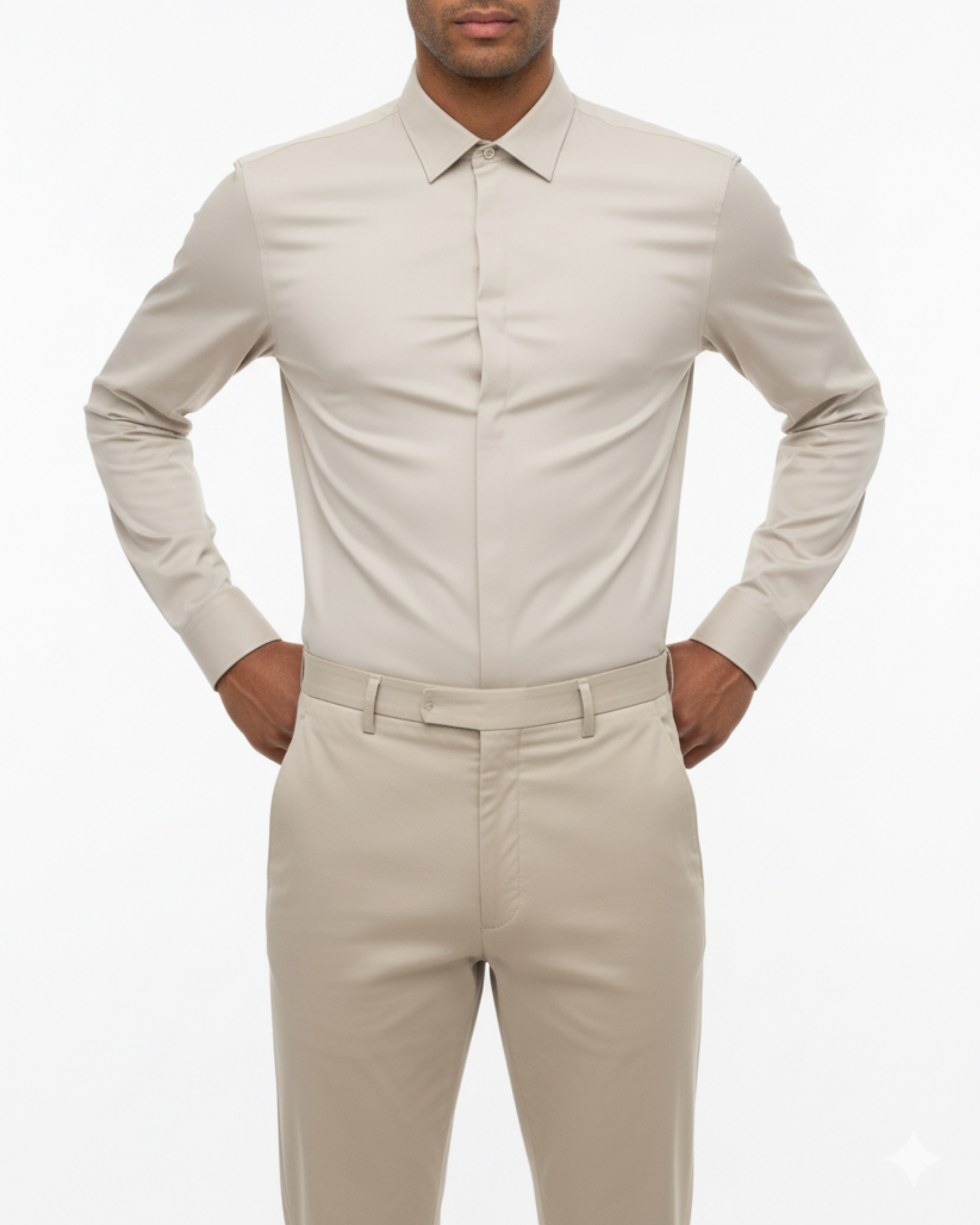 PREMIUM SATIN LYCRA CHINOS
